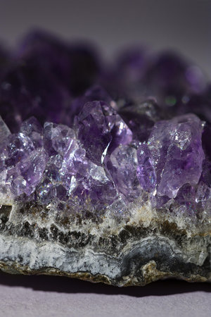 Purple crystal