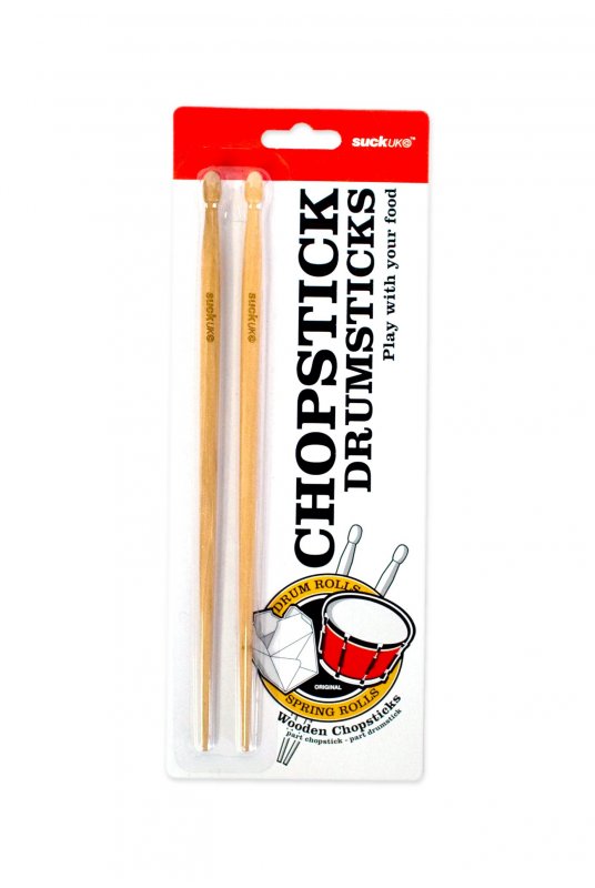 Chopstick Drumsticks-Drumsticks that Double as Chopsticks!