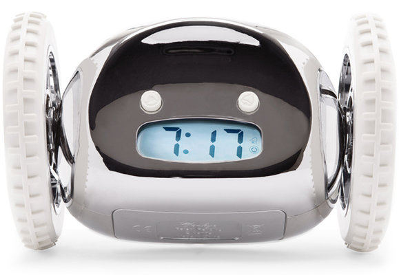 Clocky Alarm Clock That Runs Away To Get You Up 