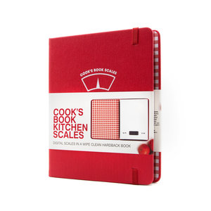 Cook's book scales close in packaging