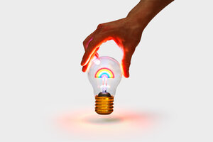 Cordless Rainbow Lightbulb