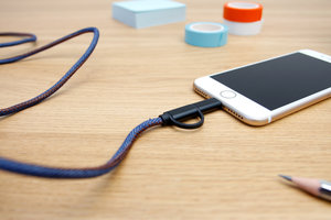 Fun easy to use sturdy charger for phone and micro usb