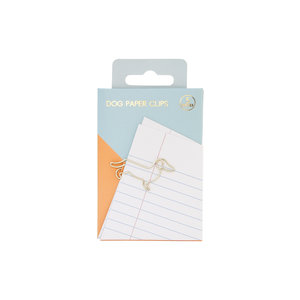 Designer sausage dog paper clips for professional and students