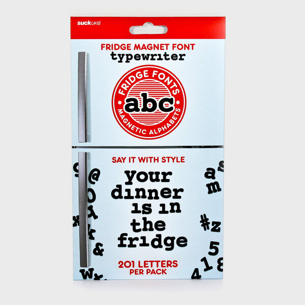fridge magnet font
