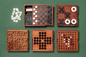 Wooden Games and Puzzles by Iron & Glory