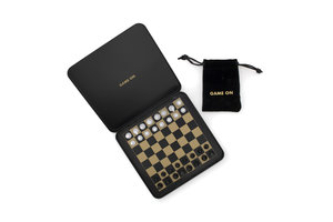 Iron & Glory Travel Chess Set in a tin