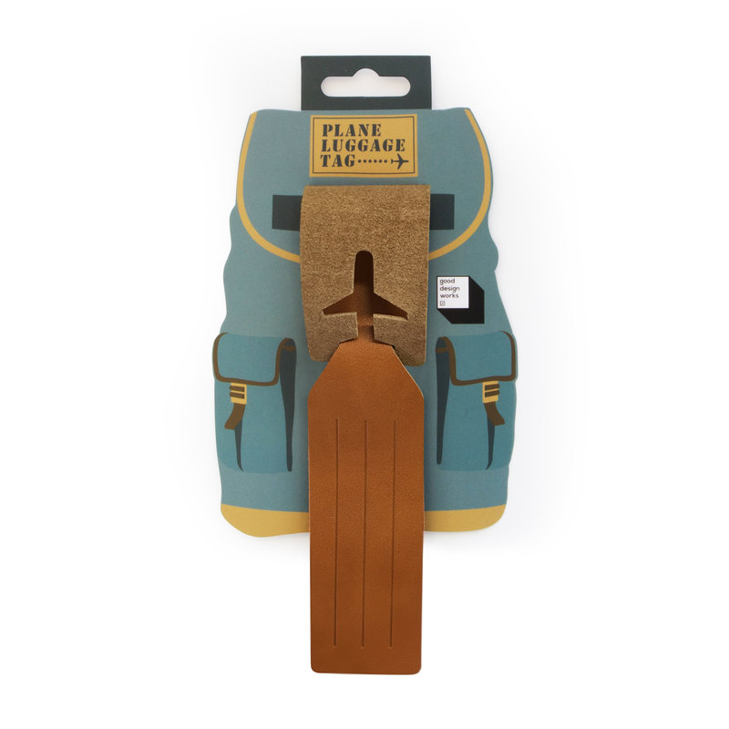 Download Leather Luggage Tag : For personalising your bag.