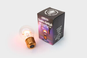 Cordless Rainbow Lightbulb and Pack