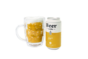 A pint of lager socks