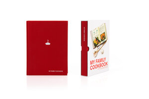 Red Family Cook Book - on White