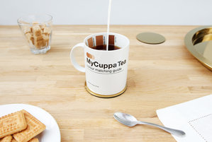 pouring milk into my cuppa tea mug