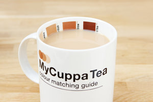milky tea in my cuppa tea mug