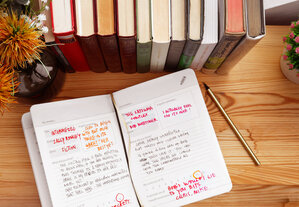 book reviews, book, orange, coffee table, books, bookworm, notebook