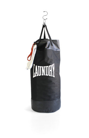 novelty laundry bag in white background