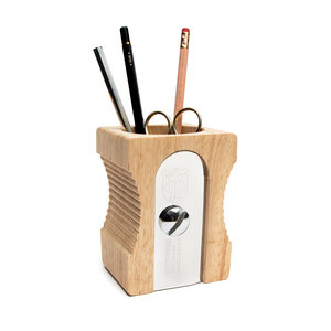 light brown desk tidy for office