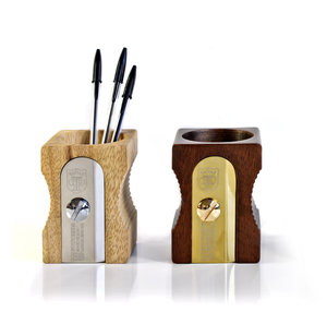 light and dark pencil holder