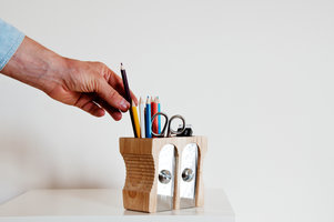 pencil sharpener pot for stationery