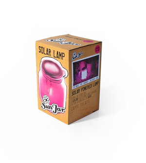 pink mason jar fairy lights