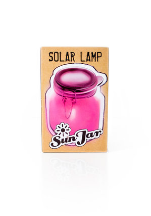 pink solar lights UK