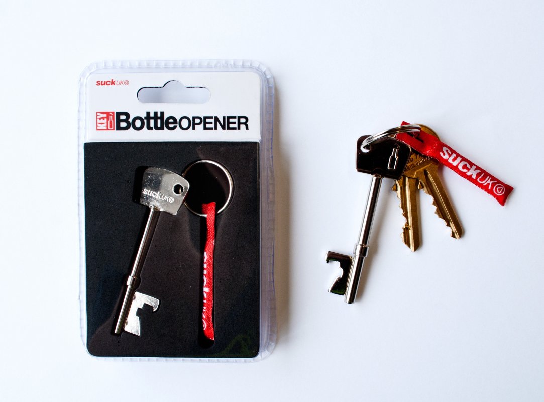 suck key bottle opener Suck out all the marrow of life