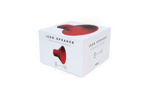 Red Silicon Speaker Packaging