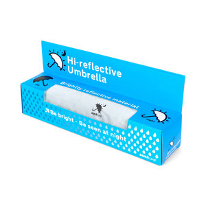 Reflective Umbrella Packaging - with window