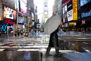 Umbrella made from High Vis Reflective Material