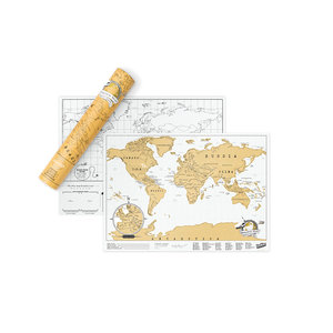Scratch Map small Travel Size