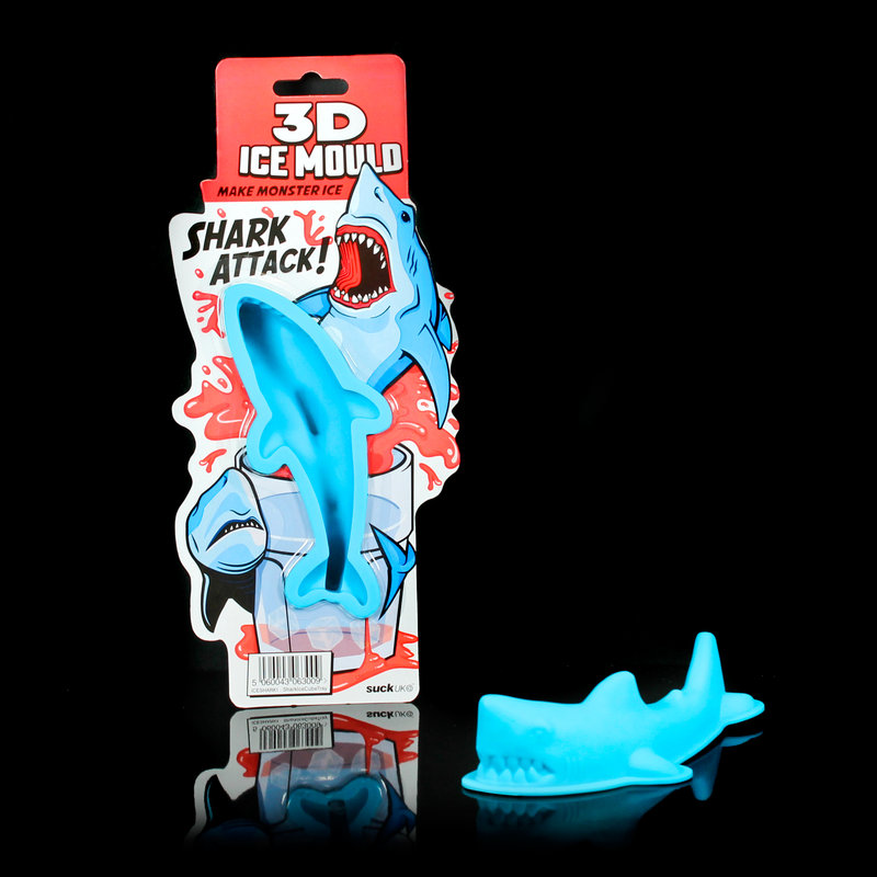 3D Shark Ice : Make monster size shark ice cubes.