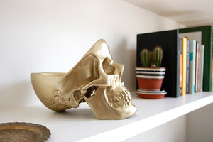 skull desk accessories