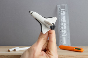 Space pen pencil ruler and eraser set for school children 