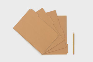 Set of 4 Notebooks with Tabs - Large (A4)