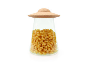 UFO glass storage jar for pasta