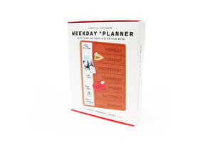 Cork weekday planner in packaging