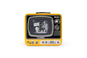 Yellow Moon Landing TV Lunchbox